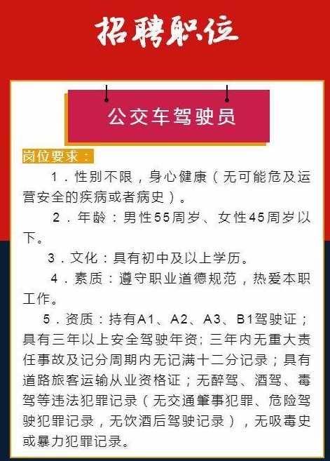 淮南驾驶员最新招聘启事，共创职业前景，驶向美好未来